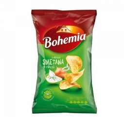 Bohemia Chips 130g - Smetana a cibule